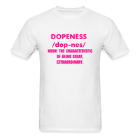 Dopeness T-shirt - white