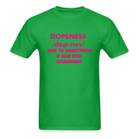 Dopeness T-shirt - bright green