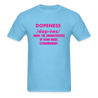 Dopeness T-shirt - aquatic blue